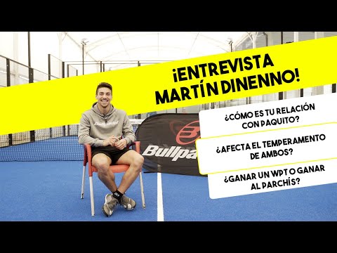 ENTREVISTA MARTÍN DINENNO | RELACIÓN CON PAQUITO NAVARRO, OBJETIVOS WORLD PADEL TOUR...