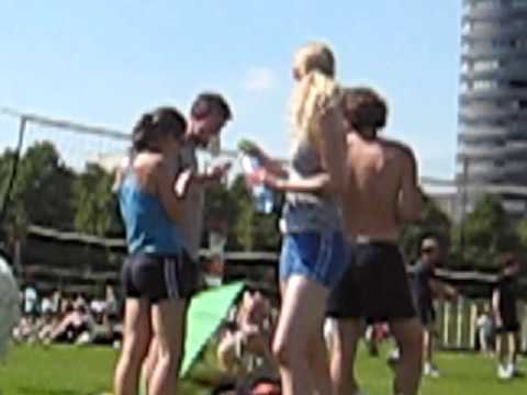 US volleybal Hajraa 2009 watergooien