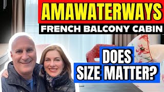 AmaWaterways Larger French Balcony Room Tour on the AmaLucia Rhine River Cruise: Worth The Upgrade?