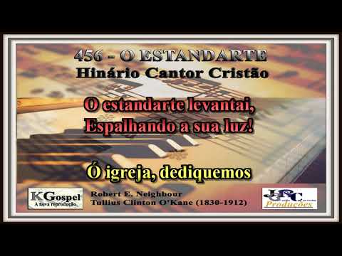 Cantor Cristão - 456 - O ESTANDARTE Cantor Cristão Versão Piano Karaokê - playback