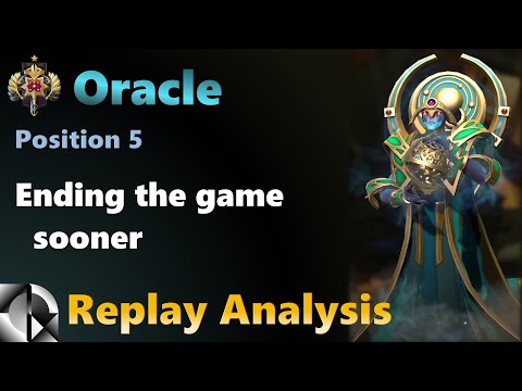 Replay Analysis: Oracle 5 Support - Legend 1 | Dota 2 7.28a