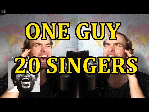 One Guy, 20 Singers  ✔