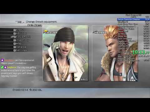 Final Fantasy XIII Any% [PS3] 5:01:29