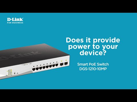 DGS-1210-10P 10-Port Gigabit Smart Managed PoE Switch