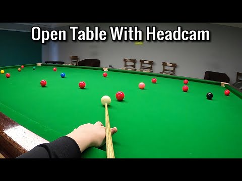 Open Table Headcam & Table View | Cue Ball Control
