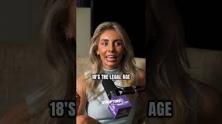 Bonnie Blue CALLS OUT Andrew Tate #andrewtate #bonnie #ageofconsent