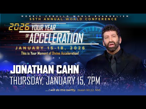 Jonathan Cahn – Thursday, January 15th at 7PM