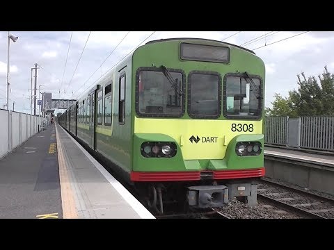 Irish Rail 8300 Class Dart Train 8308 - Clontarf Road Station, Dublin