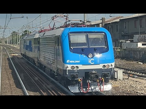 PRIMI LOCOMOTORI E464 ed E401 IN NUOVA LIVREA INTERCITY GIORNO