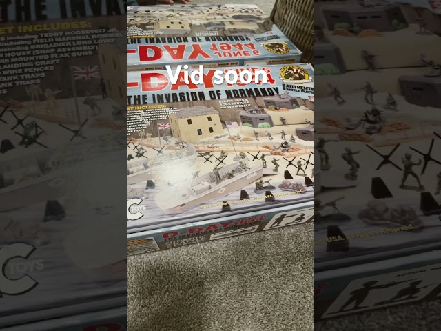 Vídeo relacionado con BMC CTS WW2 US Artillery 12pc OD verde miniatura plástico ejército accesorios
