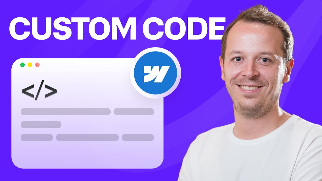 How to add custom code in Webflow
