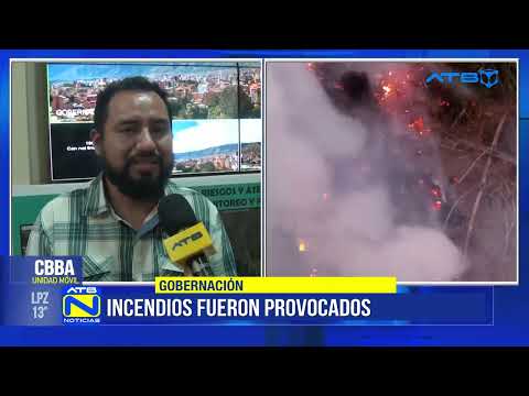 Cochabamba: Bomberos y la Gobernación sofocan varios incendios en Villa Tunari y Colomi
