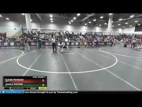 127 Lbs Cons. Round 3 - Alexis Pehrson, NE Vs Kamile Rayome, IL 0af9