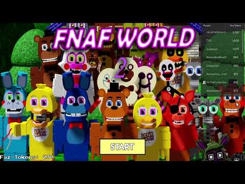 [ランダマイザー] FNaFワールドマルチプレイヤーの攻略・実況動画まとめ｜ロブロックス