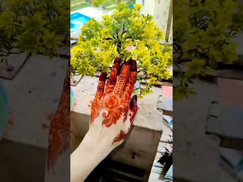 Mehndi: where beauty meets cuteness🌿🤍✨ #viral #abdulkareem #trending #mehndidesign #fashion #henna