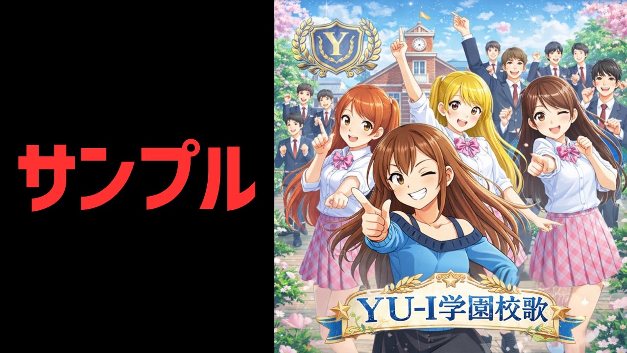 「YU-I学園校歌」サンプル