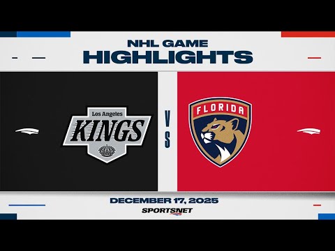 NHL Highlights | Kings vs. Panthers - December 17, 2025