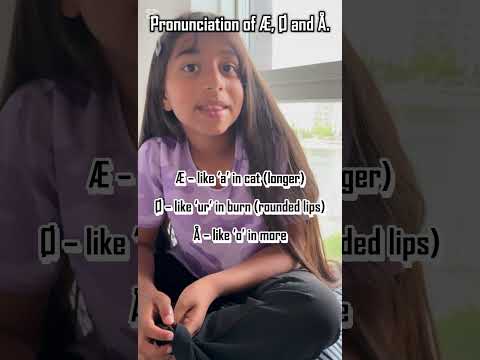 How to Pronounce Danish Letters: Æ, Ø, Å (Easy Guide!) For Beginners !