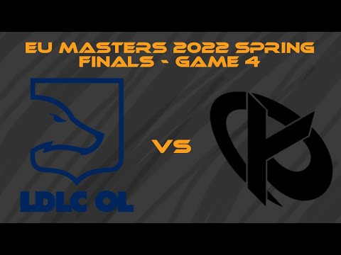 LDLC VS KC | GAME 4 | EU Masters Spring 2022 | FINAL BO5 | Highlights | EN CAST