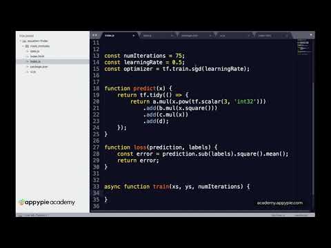 Artificial Intelligence TensorFlow Machine Learning Course Preview