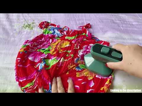 Hemico professional micro steam iron portable mini ironing m...