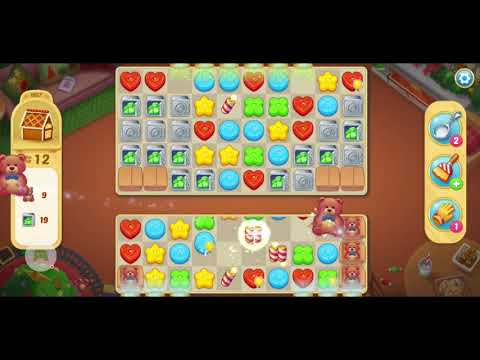 행복의저택/Matchington mansion Level 1957 Win Boosters/Puzzle/Matchington/mansion