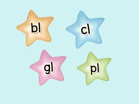 School Phonics 3 Unit 6 Sound Chant - bl cl gl pl
