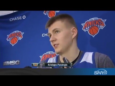 Has Kristaps Porzingis hit a rookie wall?