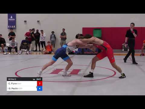 57 Kg Rr Rnd 3 - Cooper Flynn, Southeast Regional Training Center, Inc Vs Stevo Poulin, Northern C
