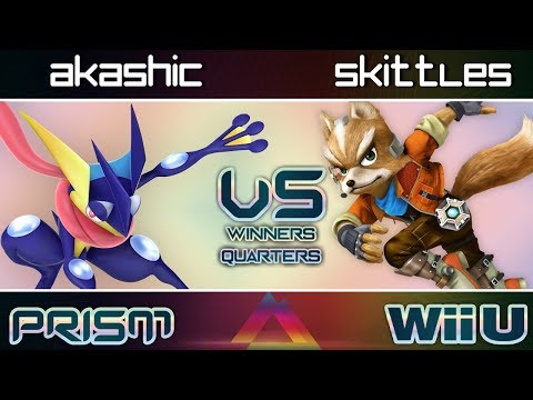 PRISM 146 - Akashic (Greninja) vs. Skittles (Fox) - Winners Quarters - Smash Wii U