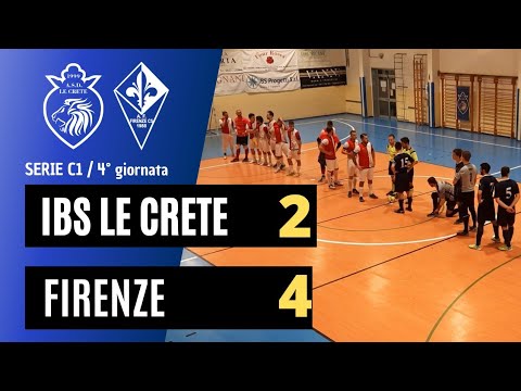 [Serie C1] IBS LE CRETE 2-4 FIRENZE C5 \ 4° giornata
