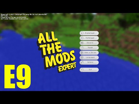 Minecraft: All the Mods Expert Remastered: E9 WE have a smeltery!