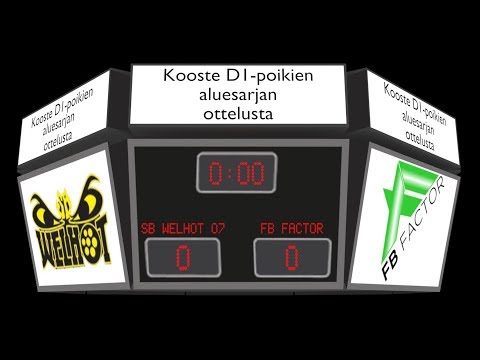 D1-poikien aluesarja Joensuu SB Welhot 07-FB Factor