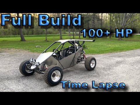 100+HP Crosskart Build Full Time Lapse and Best of KJ Raycing