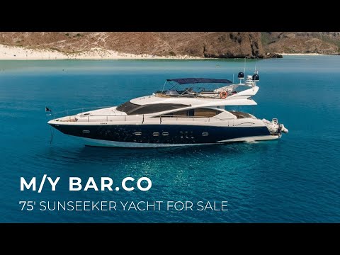 Sunseeker 75 Yacht video