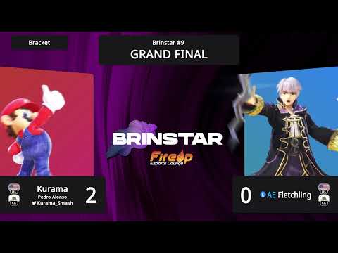 Fletchling (Robin) vs Kurama (Mario) - Brinstar #9 Grand Finals