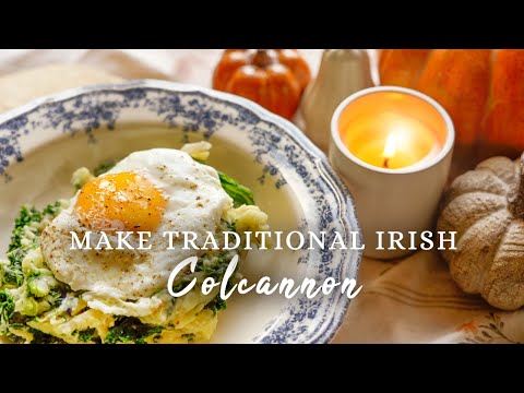 traditional Irish colcannon | autumn comfort food | traditional Irish cooking |18th century cooking