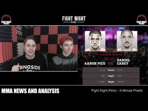 Bellator 238: Aaron Pico vs. Daniel Carey 2-Minute Prediction