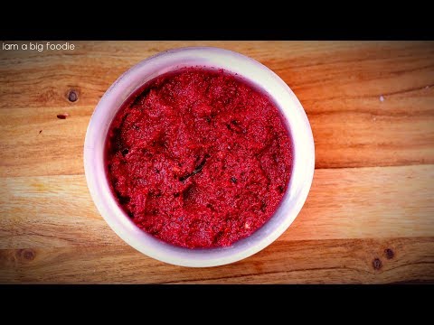 super easy onion chutney side dish for idly dosa and Rice