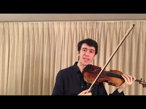 2 minute masterclass: Bruch Scottish Fantasy, Op.46 - 1. Introduction: Grave - Adagio cantabile