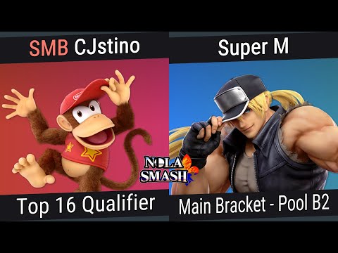 NOLA Smash Monthly #75 - SMB CJstino (Diddy Kong) Vs. Super M (Terry)