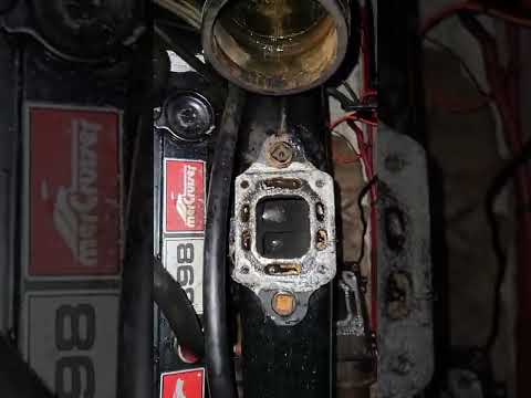 mercruiser cooked engine by messing up exhaust gaskets open or closed cooling?