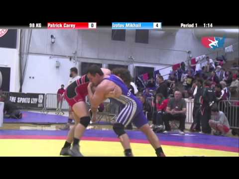 GR 98 KG - R16 - Patrick Carey (MN Storm) vs. Mikhail Izotov (KAZ)