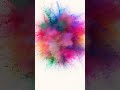 Color Explosion #explosion #colors #shorts