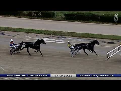 Aversa trotto 17 Dicembre 2022 - Prova di qualifica