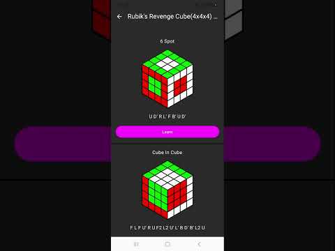 Rubik's Cube Pattern