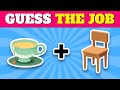 Can You Guess The JOB By Emoji? 🧑‍⚕️👮| Emoji Quiz 2024