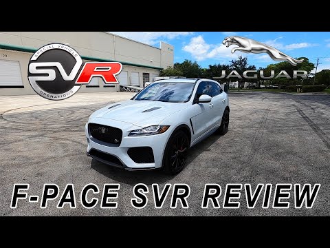 2019 Jaguar F-PACE SVR REVIEW! * in-depth exterior/interior walkthrough with driving impressions
