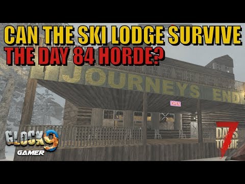 7 Days To Die - Journey's End VS Day 84 Horde Video