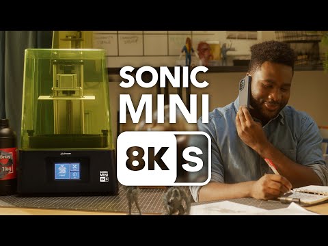 Sonic Mini 8K S 3D Printer - For those who just want to create - Business version - Buy Now！